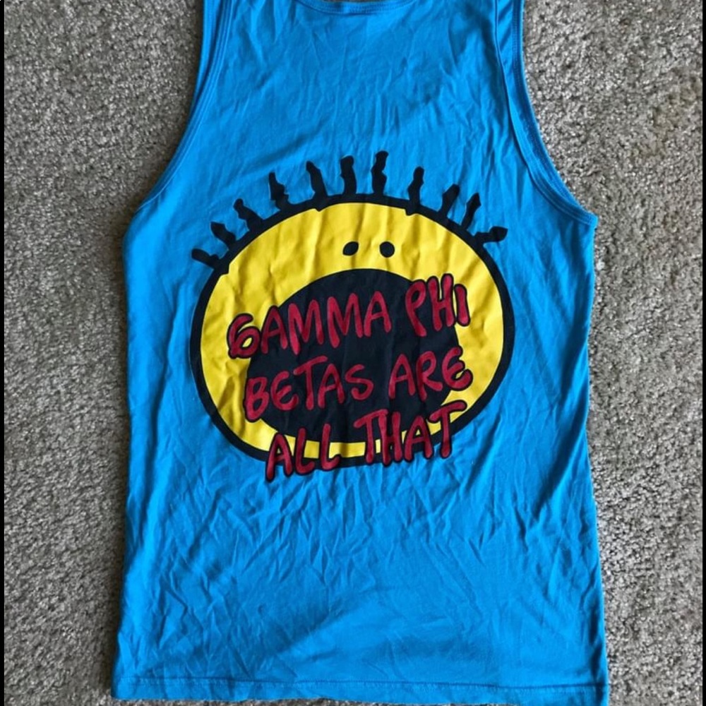 [SOLD: FB] VINTAGE All That Gamma Phi Beta Tank!